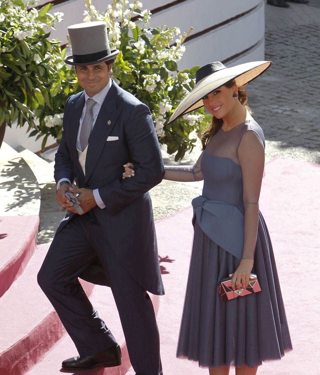 El torero Francisco Rivera Ordóñez y Lourdes Montes