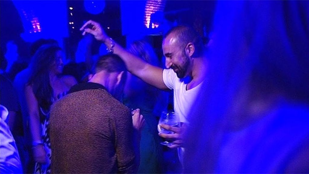 Pedriño y Ángel disfrutan de la noche marbellí