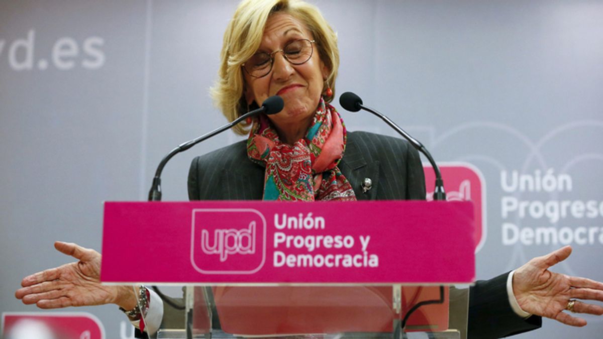 Rosa Díez valora su derrota electoral en Andalucía
