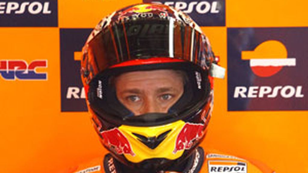 Stoner durante el Gran Premio de Japón. Foto: REUTERS Stoner durante el Gran Premio de Japón. Foto: REUTERS