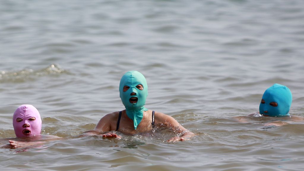 La última moda en China para protegerse del Sol