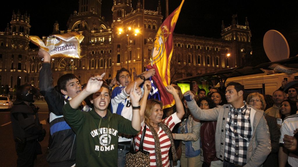 Madrid celebra 'el clásico'