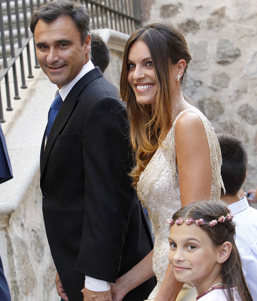 Alberto Berasategui con su mujer