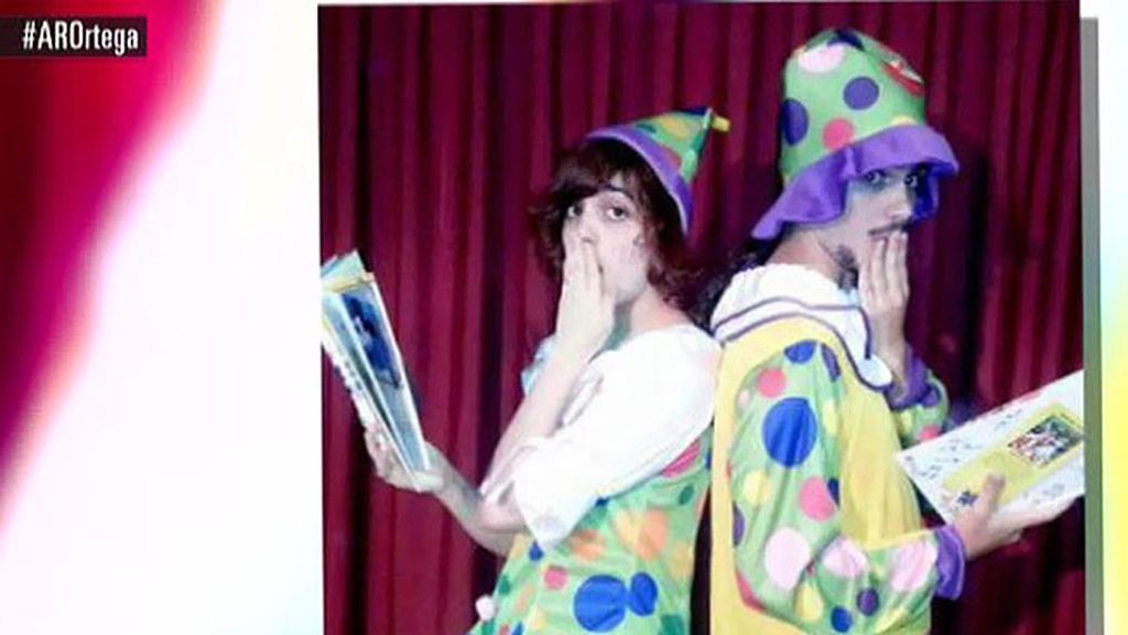 La celebración fue en un bus teatro y la actuación corrió a cargo de los payasos 'Chachi y Pistachi'