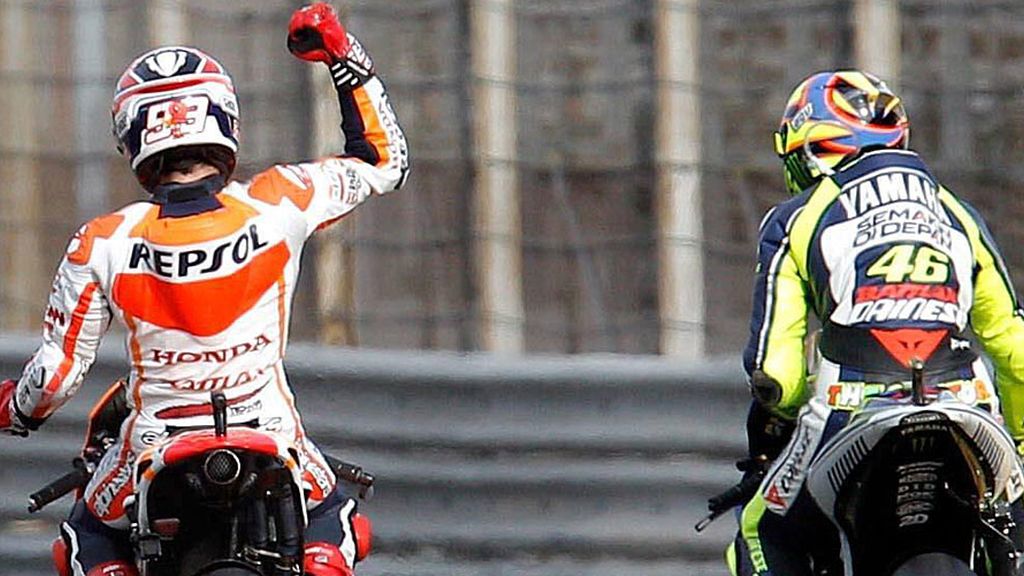 La sonrisa del nuevo campeón de MotoGP