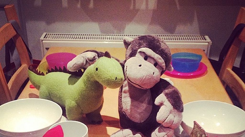 Crea espectaculares desayunos con peluches para el disfrute de sus hijos adoptivos