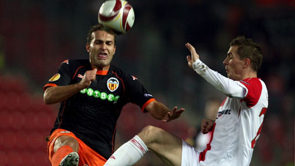 Slavia de Praga-Valencia, en imágenes