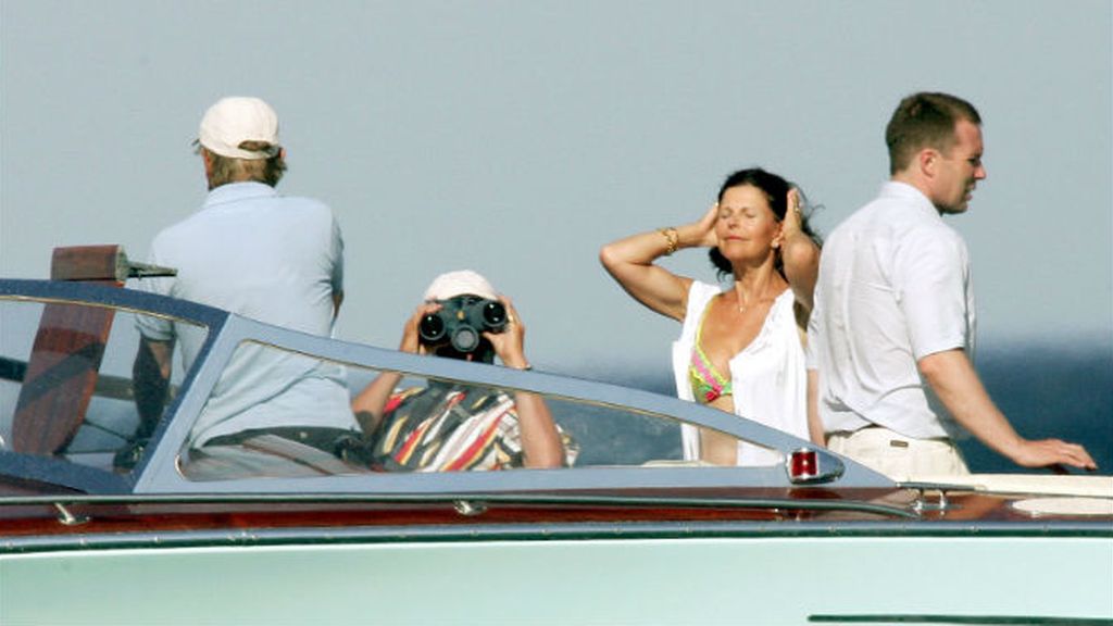 La Reina Silvia de Suecia en bikini