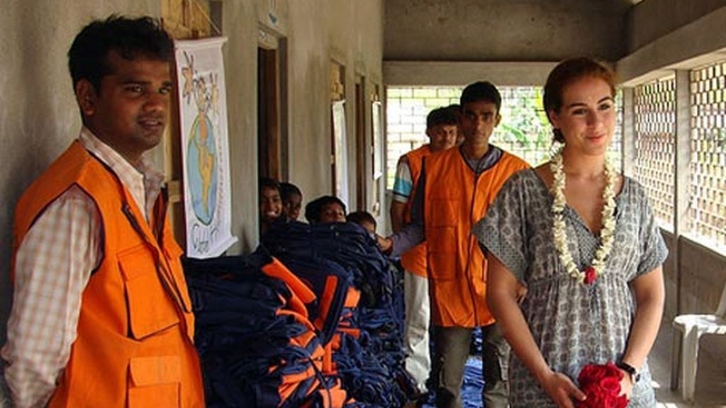 Indhira, de misión solidaria en la India con la ONG 'Global Humanitaria'