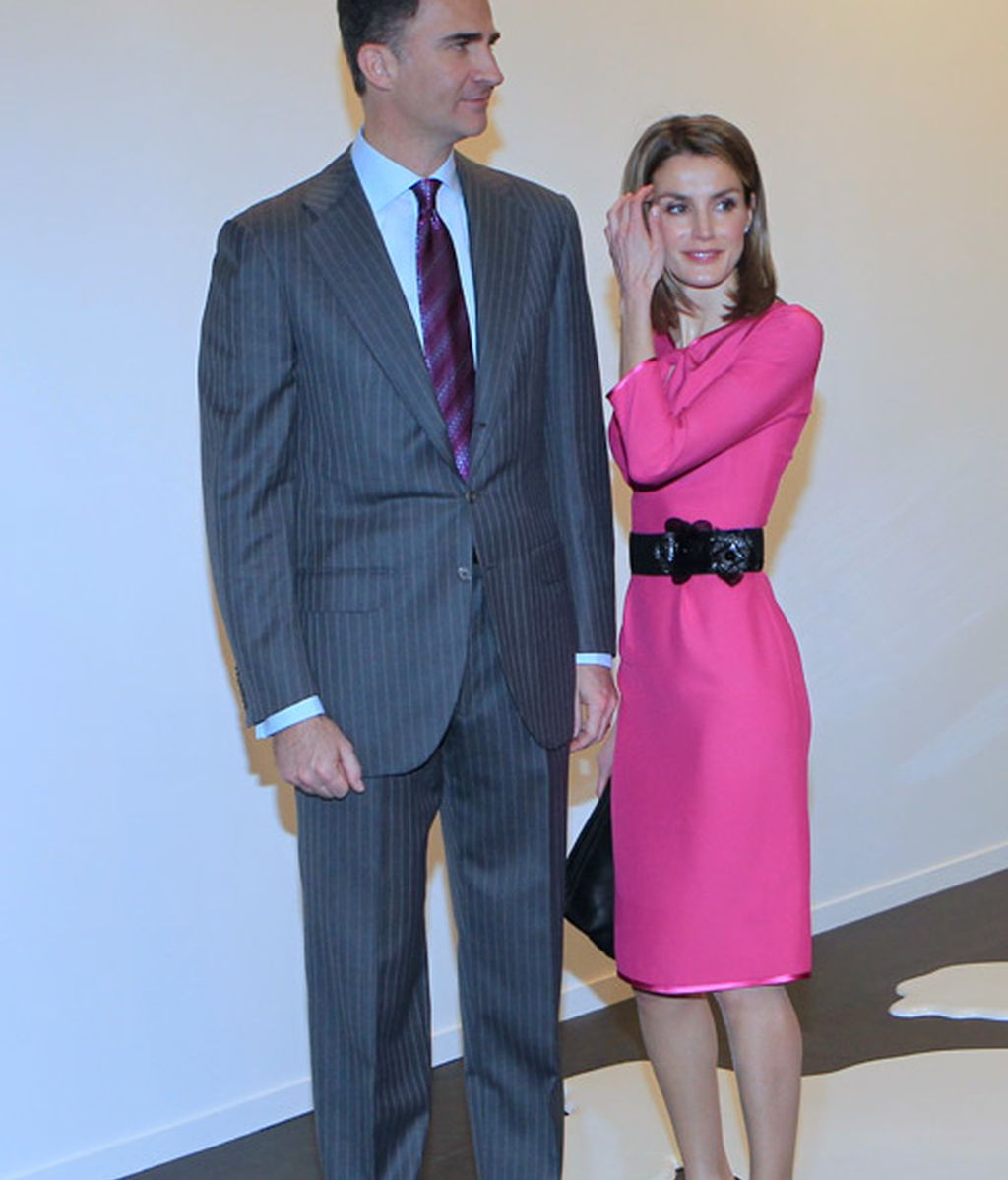 Letizia, muy poco ARCO en ARCO