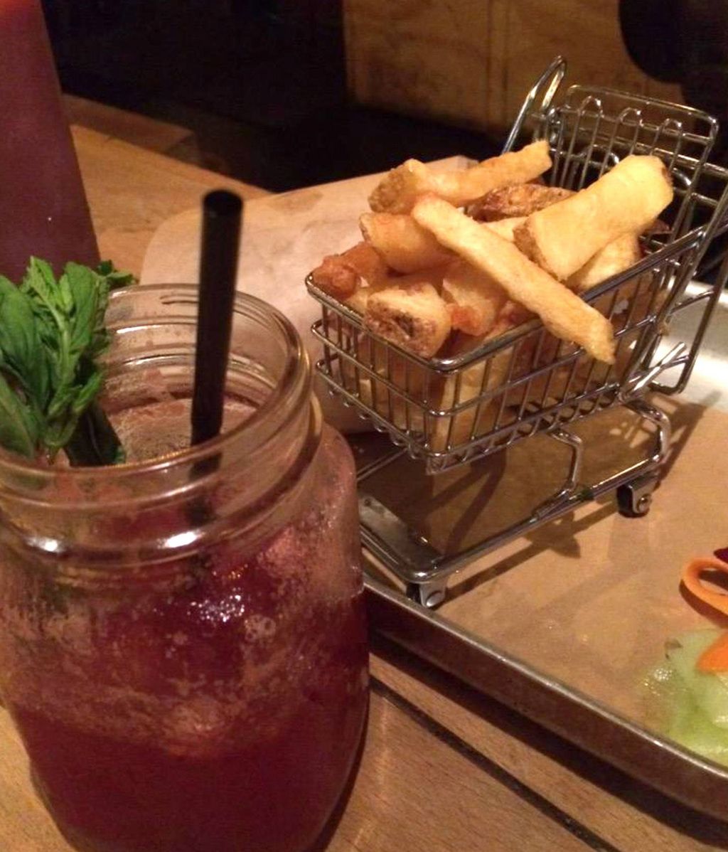 Extrañas maneras de servir platos de comida