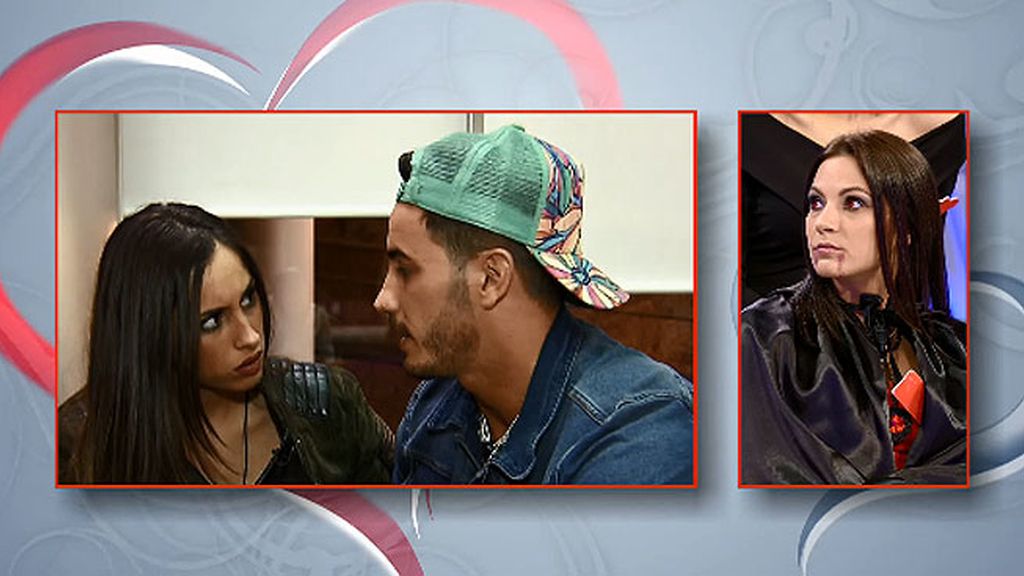 Rocío ha aguantado estoicamente la bronca de Iván