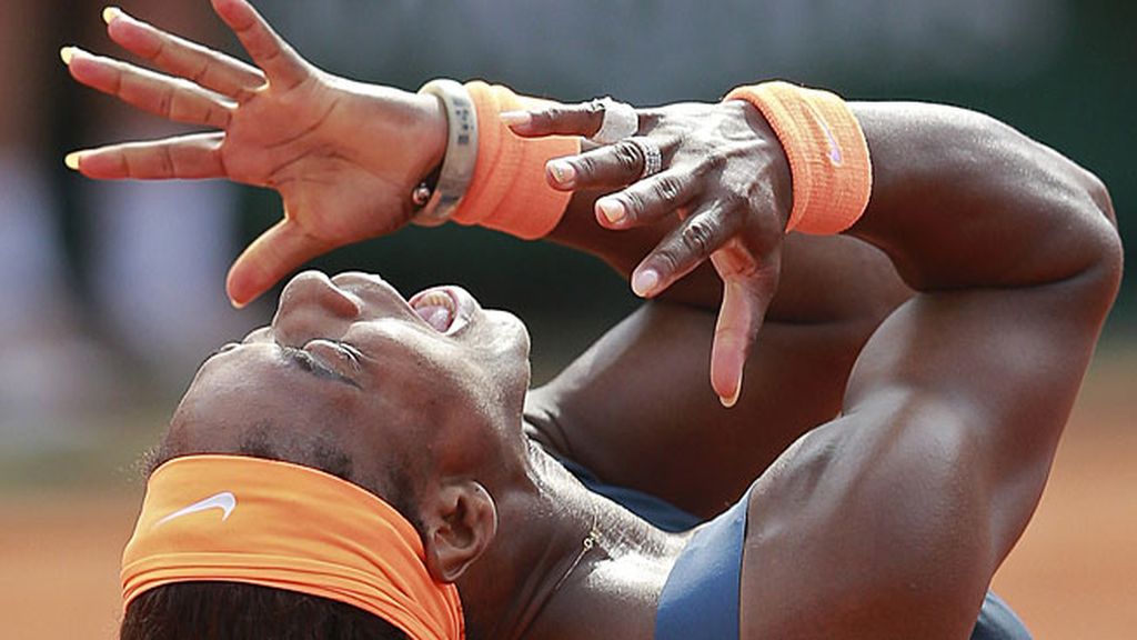 Serena Williams, tras ganar a Sharapova la final de Roland Garros.