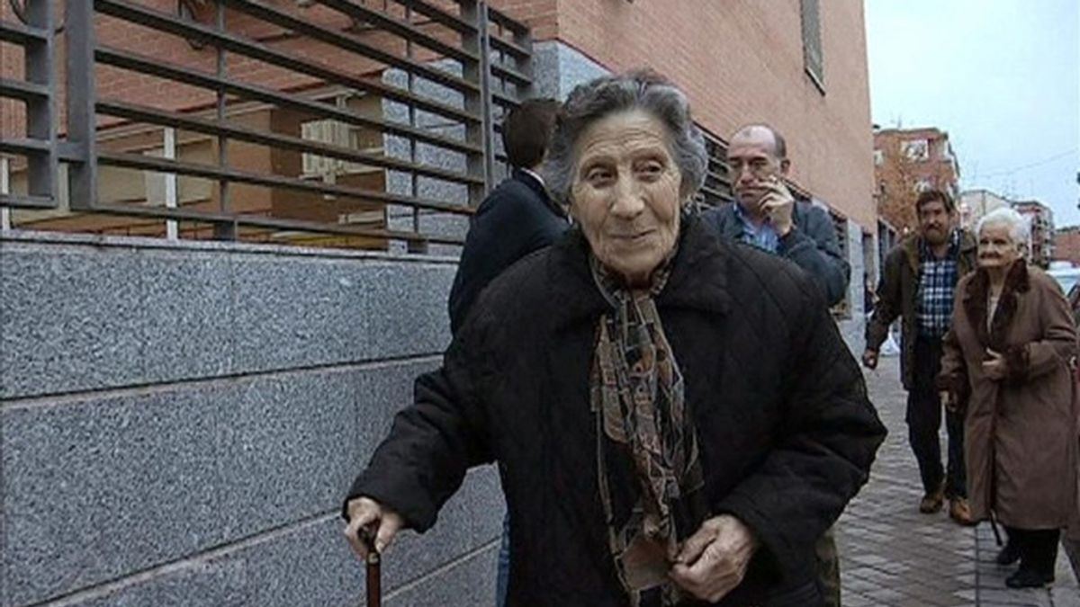 Carmen, desahuciada con 85 años