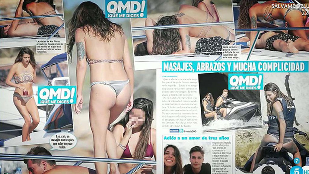 La revista 'QMD!' les capta juntos en un barco
