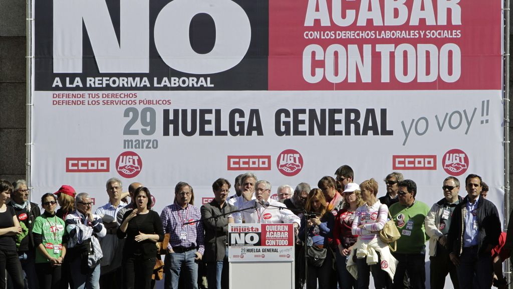 España marcha contra la reforma laboral