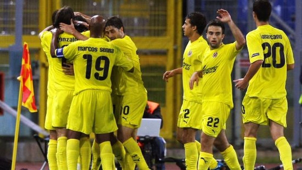 Lazio-Villarreal, en imágenes