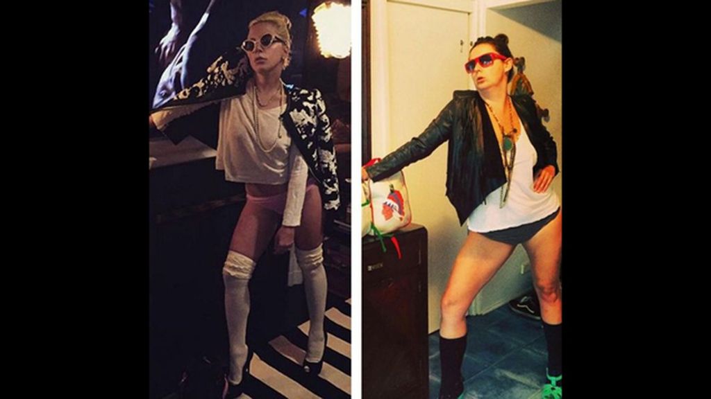 Celeste Barber recrea la pose 'bizarra' de Lady Gaga