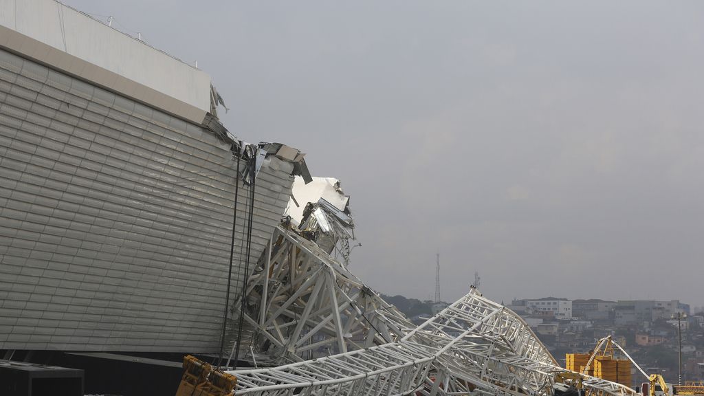 Dos muertos en las obras del estadio Arena de Sao Paulo