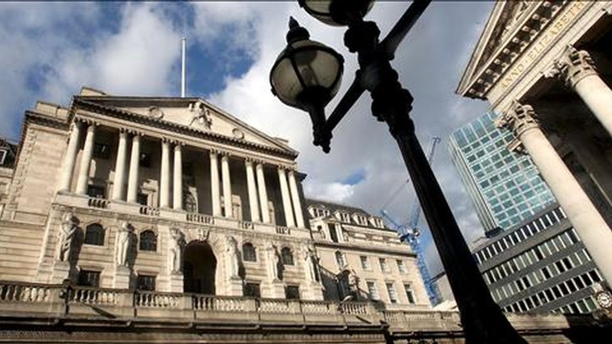 Imagen del Banco de Inglaterra en Londres. EFE/Archivo