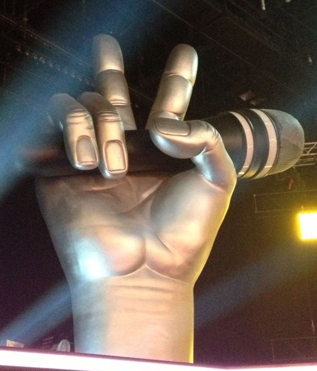 Nos colamos en el plató de La Voz