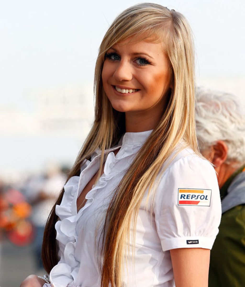 Las fotos de las 'paragüeras' de Qatar (2013)