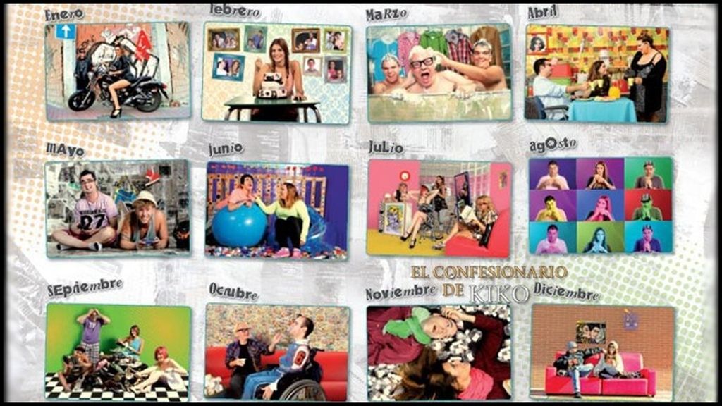 El calendario solidario de los concursantes de Gh14