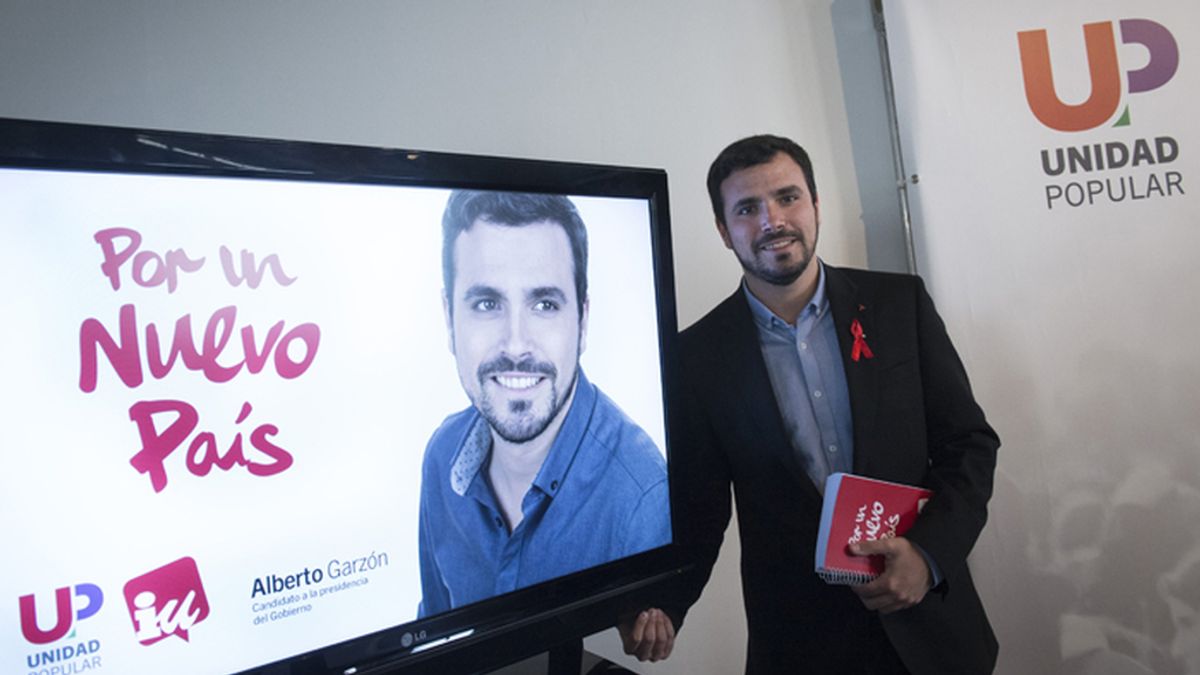 Garzón presenta el lema y la imagen de su campaña electoral