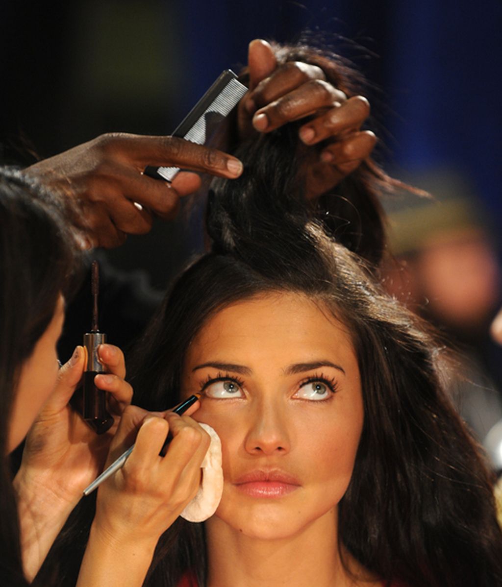 Miranda Kerr y Adriana Lima son humanas