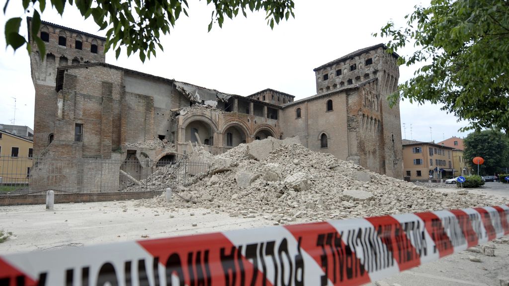 Imágenes de los terremos de Italia