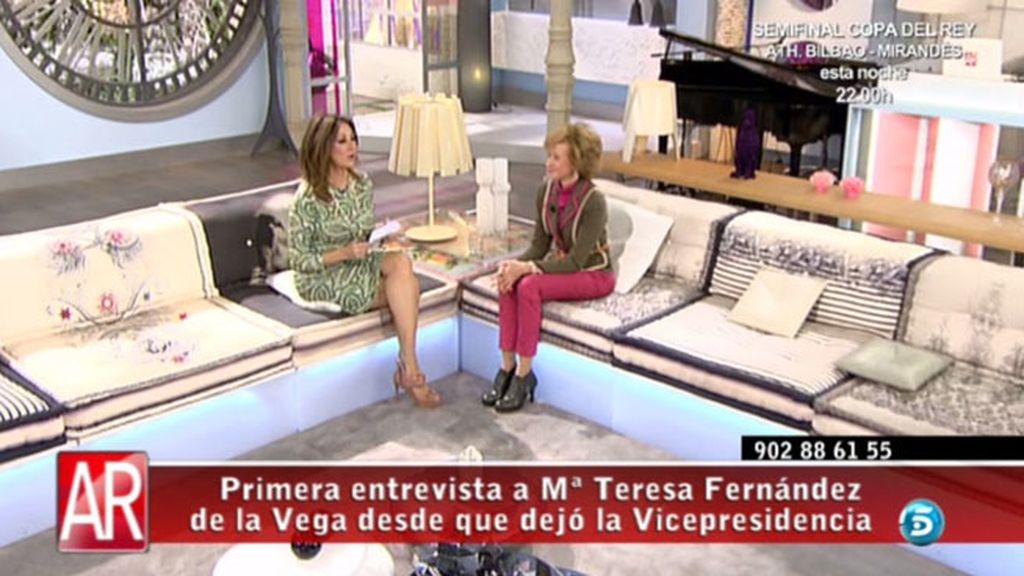 La ex vicepresidenta del Gobierno preside la fundación 'Mujeres por África'
