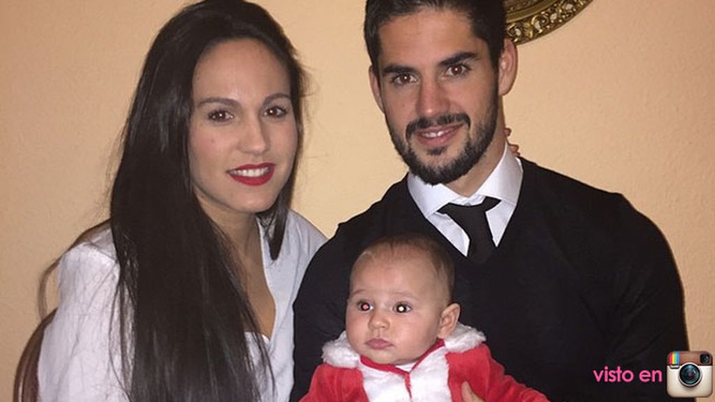 Isco Jr, un nuevo protagonista de las redes sociales (al menos de las de sus padres)