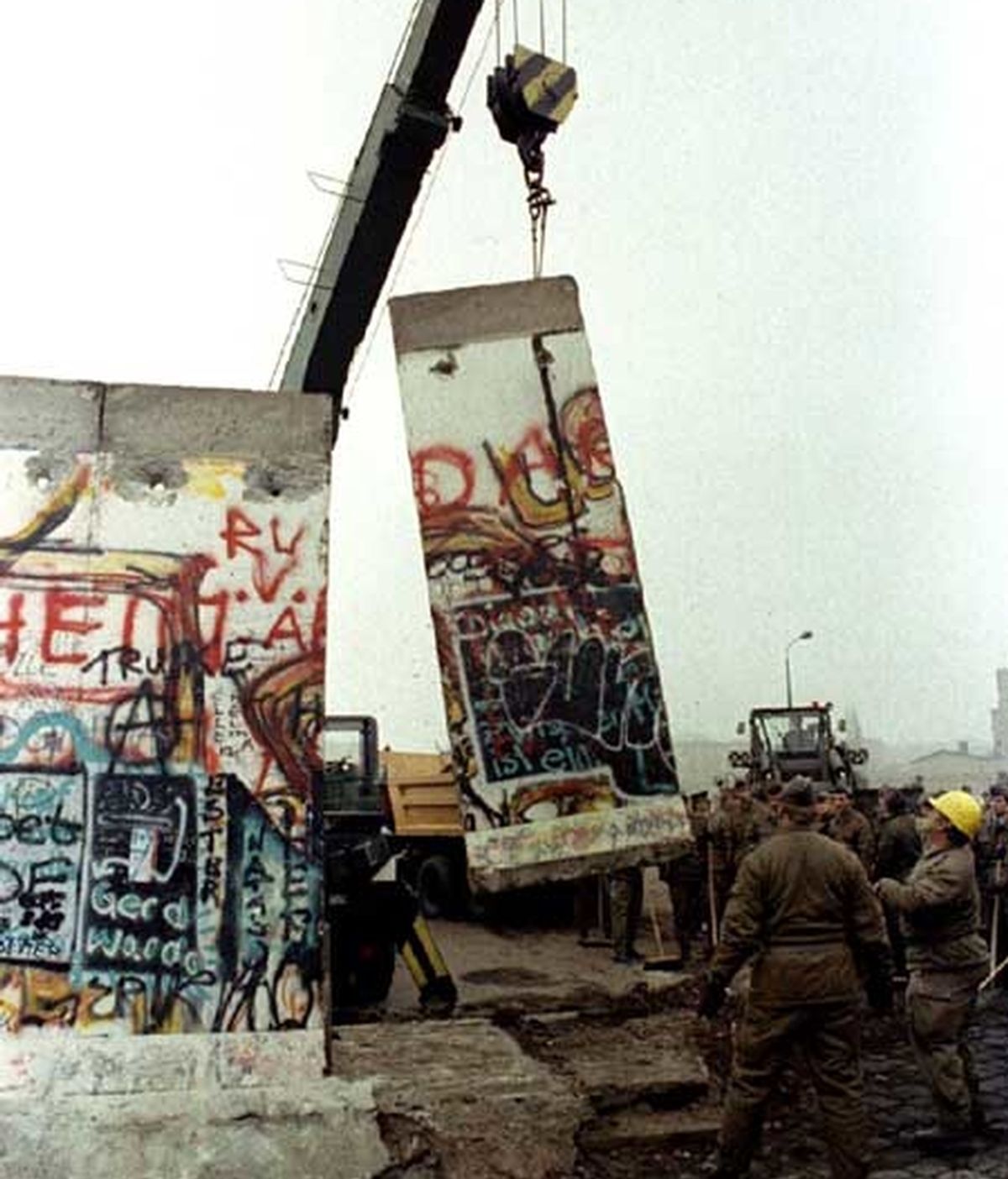 El muro dividió Berlín durante 28 años