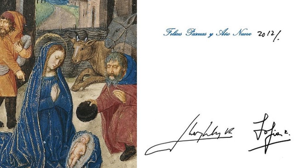 Felicitación navideña de los Reyes