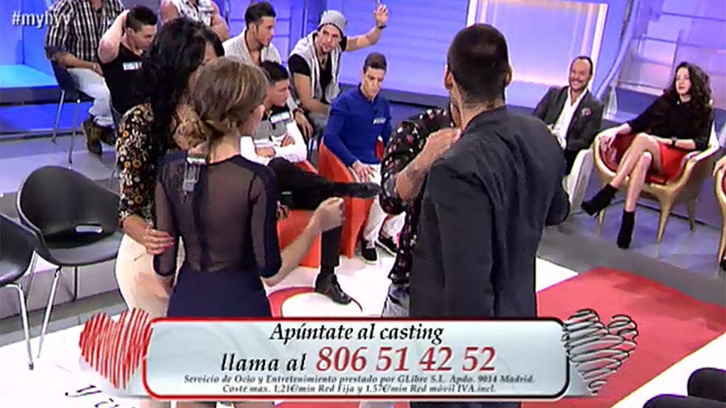 Ángel, a Aura: "quiero compartir mi vida contigo"