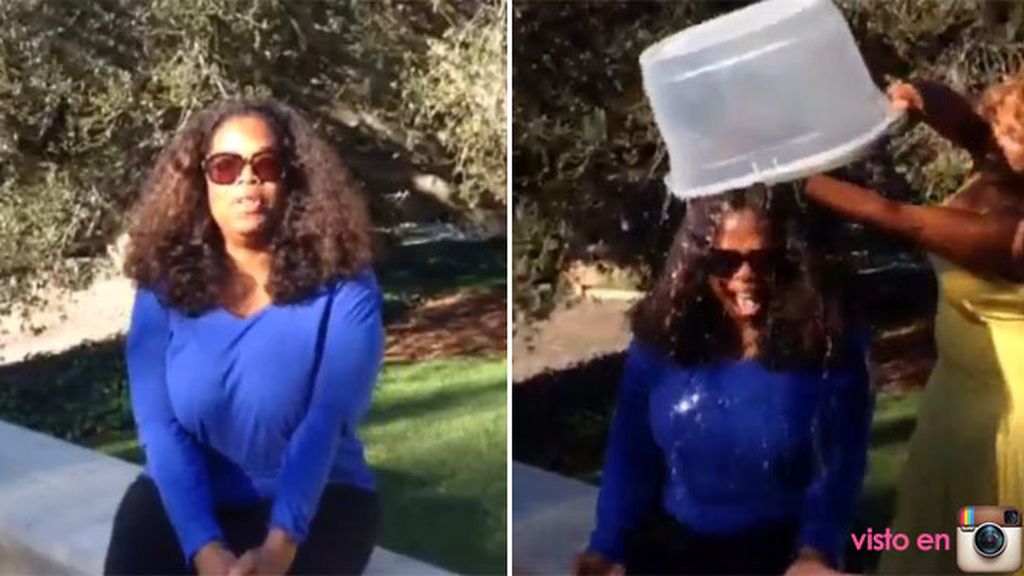 Oprah Winfrey participa en la cadena para recaudar fondos