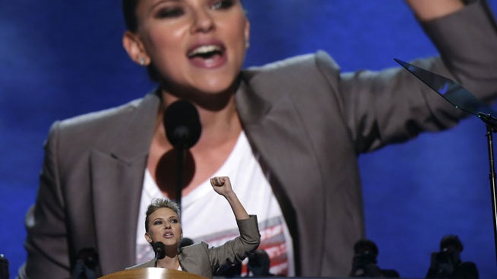 El vibrante discurso de Scarlett