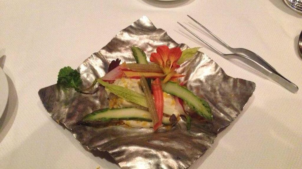 Extrañas maneras de servir platos de comida