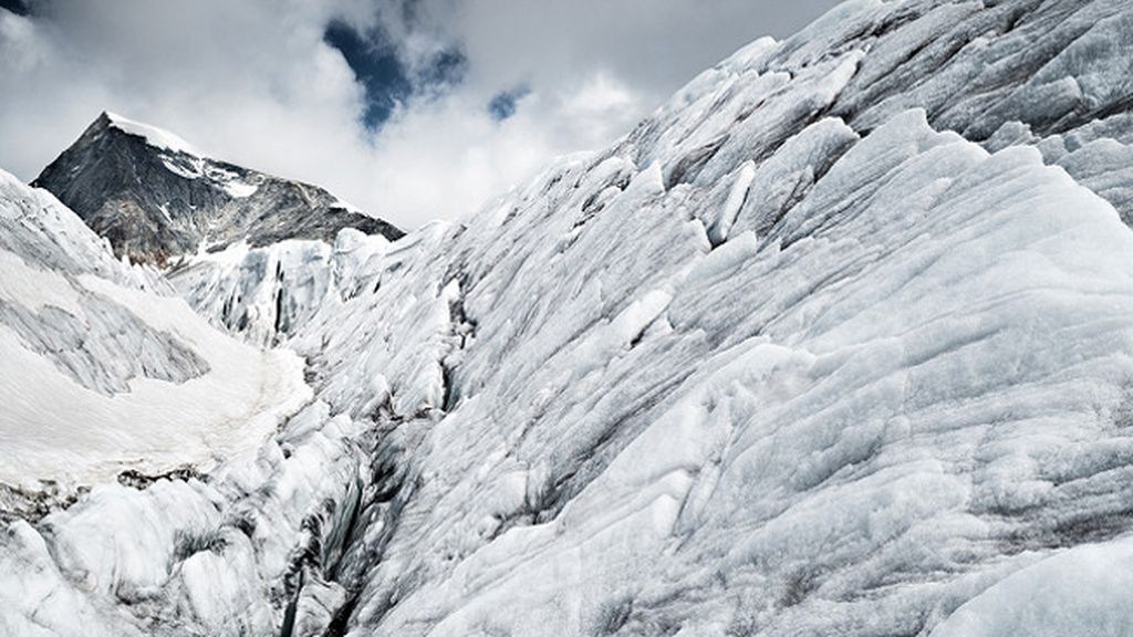 Otro de los glaciares suizos visitados por Poffet