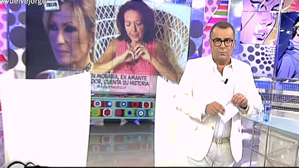 El programa le ha recibido con un ramo de flores