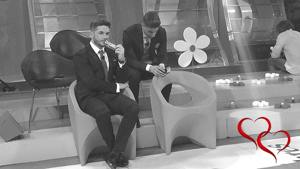 Los protagonistas de la final, tras los focos del plató