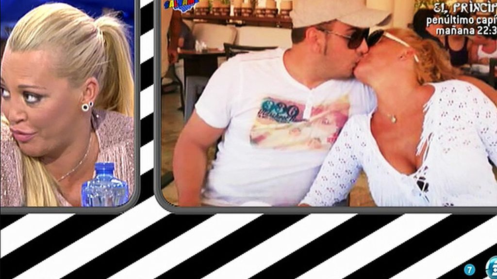 Belén Esteban disfrutaba de su particular 'luna de miel' con su chico, Miguel