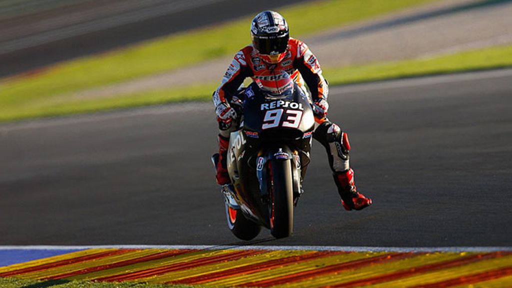 Marc Márquez, con la Honda de 2014