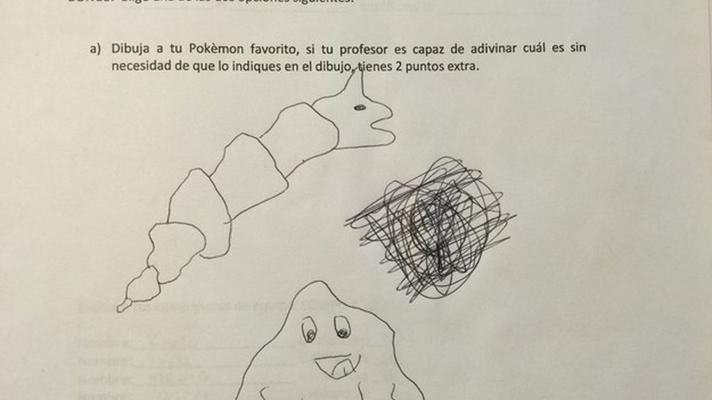 Y tú, ¿eres capaz de adivinar qué Pokémon son?