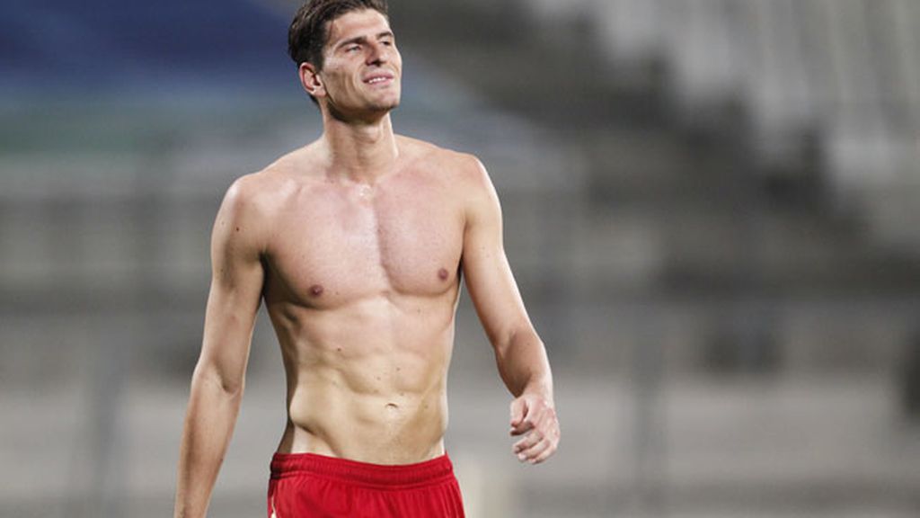 Mario Gómez, un cuerpo de infarto