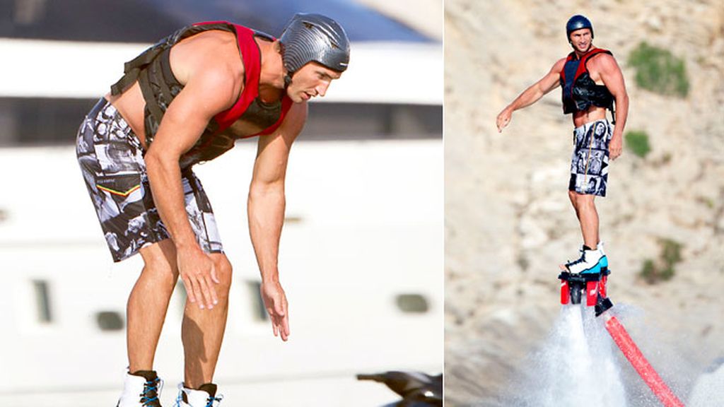 Flyboard: el nuevo deporte de los famosos