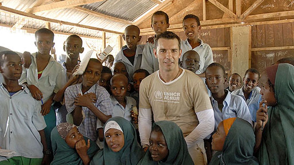 Jesús Vázquez, embajador de ACNUR en Kenia