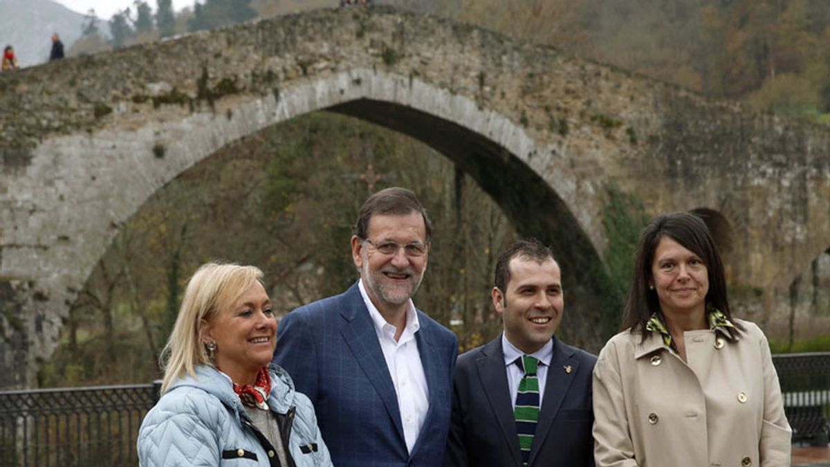 Mariano Rajoy en Cangas de Onís