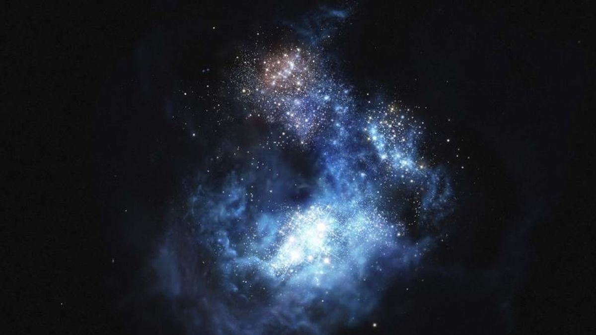 Imagen de la Galaxia CR7