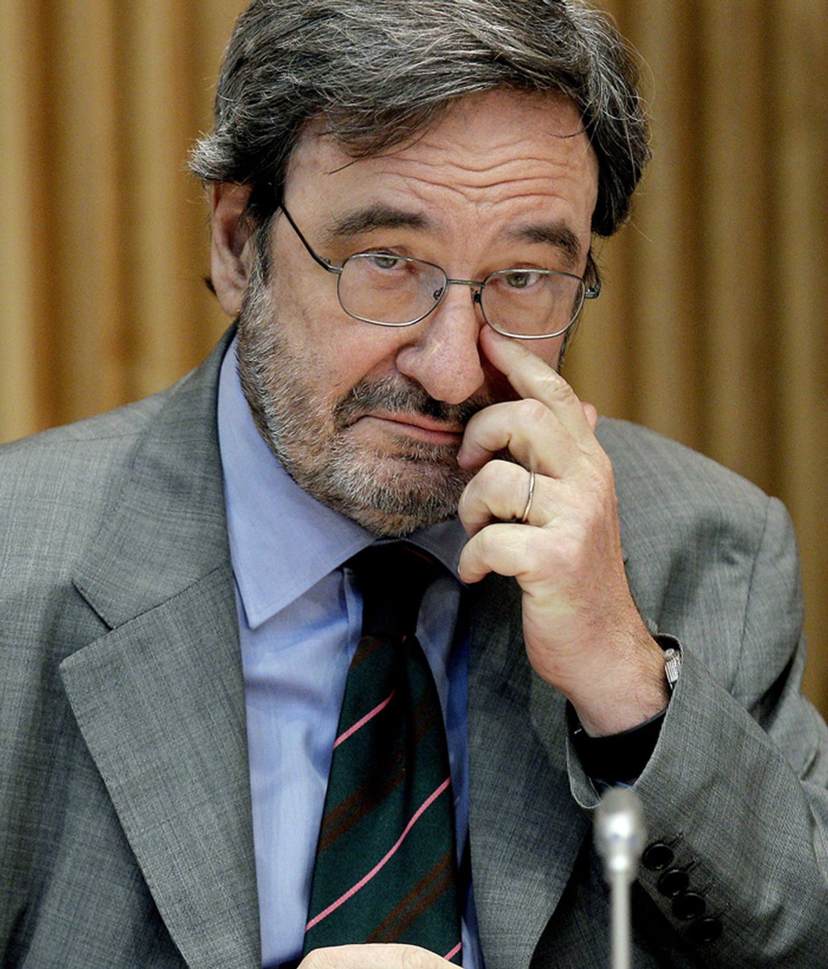 Narcís Serra, expresidente de Caixacataluña comparece ante el Congreso